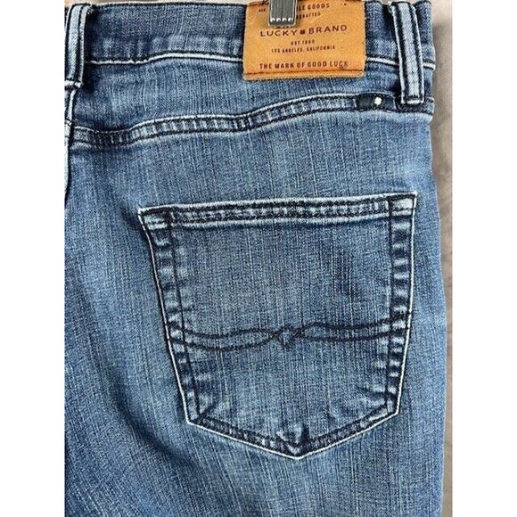 Lucky Brand Men's Jeans 34/30 410 Athletic Slim Blue Denim - Picture 5 of 7